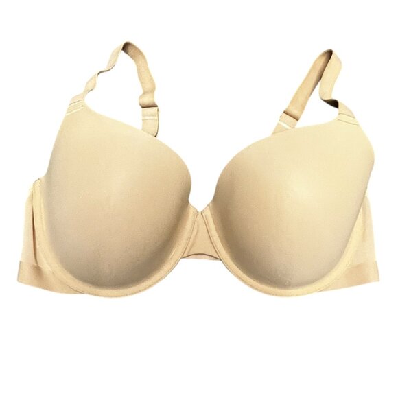 Wacoal Bra 853387 Shape Revelation Shallow Top‎ Underwire T-Shirt 38DD Beige - Picture 1 of 7
